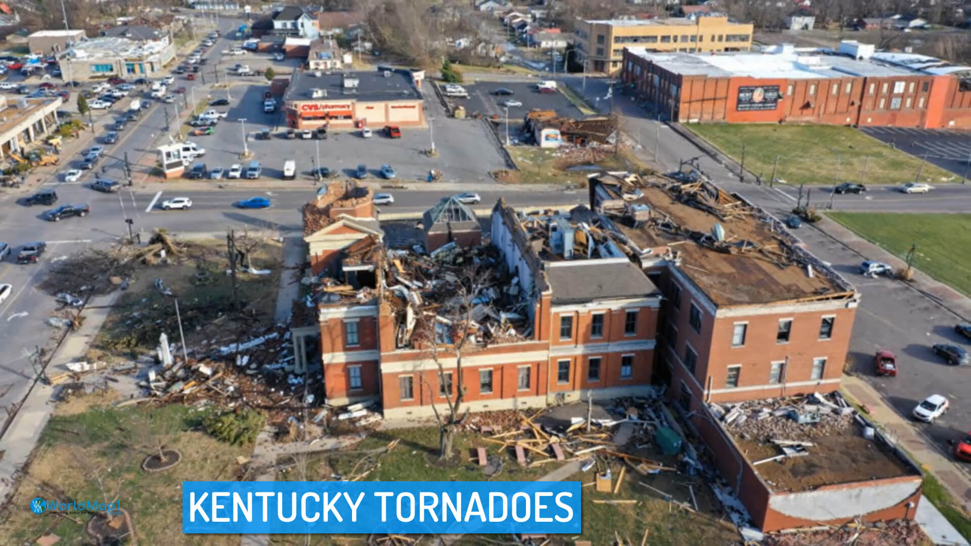 Tornado Damage in Mayfield